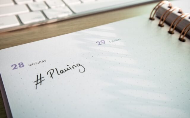 Desk planner representing common date calculation mistakes